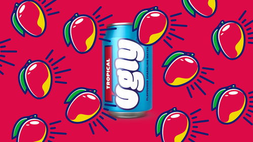 二次元觉醒 ugly苏打水包装设计，让饮料成为一种动漫生活态度